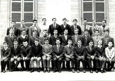 Photo de la classe de rhétorique 1961-1962