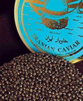 Spécialités : le caviar iranien